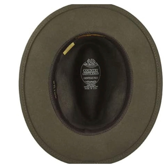 Country Gentleman Wilton fedora hat - Picture 4 of 9